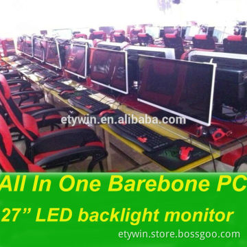 All in one pc , with 27" LED monitor for DIY computer hardware,gaming computer